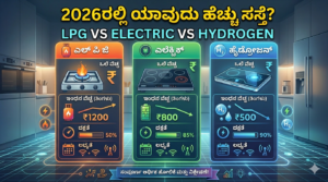 LPG vs Electric vs Hydrogen" 
2026 ಯಾವುದು ಹೆಚ್ಚು ಸಸ್ತೆ ?